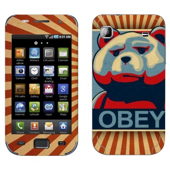   «  - OBEY»   Samsung Galaxy S scLCD