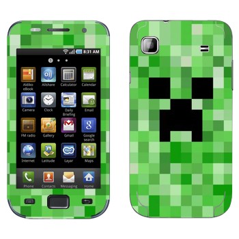   «Creeper face - Minecraft»   Samsung Galaxy S scLCD