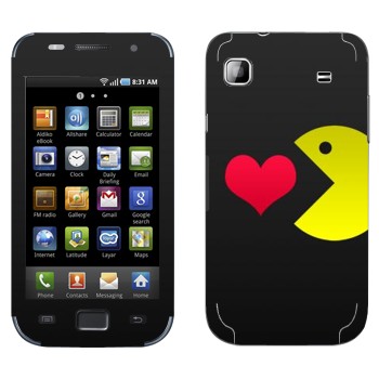   «I love Pacman»   Samsung Galaxy S scLCD