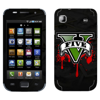   «GTA 5 - logo blood»   Samsung Galaxy S scLCD