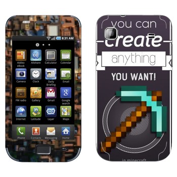   «  Minecraft»   Samsung Galaxy S scLCD