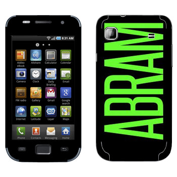   «Abram»   Samsung Galaxy S scLCD