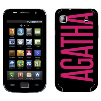   «Agatha»   Samsung Galaxy S scLCD