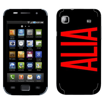   «Alia»   Samsung Galaxy S scLCD