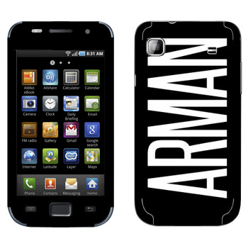   «Arman»   Samsung Galaxy S scLCD