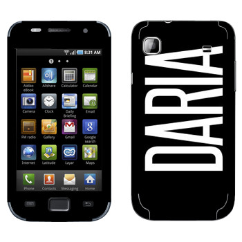   «Daria»   Samsung Galaxy S scLCD