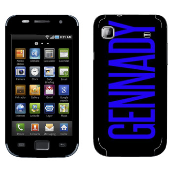   «Gennady»   Samsung Galaxy S scLCD