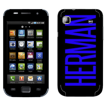   «Herman»   Samsung Galaxy S scLCD