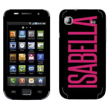   «Isabella»   Samsung Galaxy S scLCD