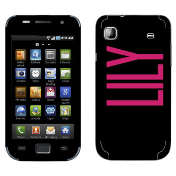   «Lily»   Samsung Galaxy S scLCD