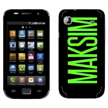   «Maksim»   Samsung Galaxy S scLCD