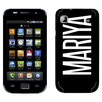   «Mariya»   Samsung Galaxy S scLCD