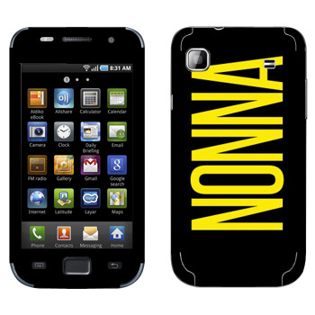   «Nonna»   Samsung Galaxy S scLCD