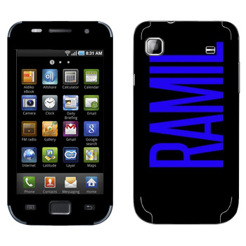   «Ramil»   Samsung Galaxy S scLCD