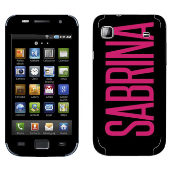   «Sabrina»   Samsung Galaxy S scLCD