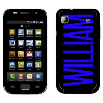   «William»   Samsung Galaxy S scLCD