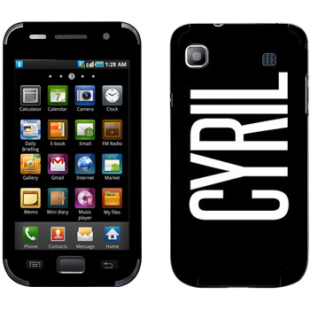   «Cyril»   Samsung Galaxy S