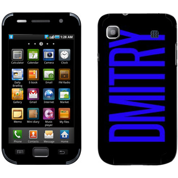   «Dmitry»   Samsung Galaxy S