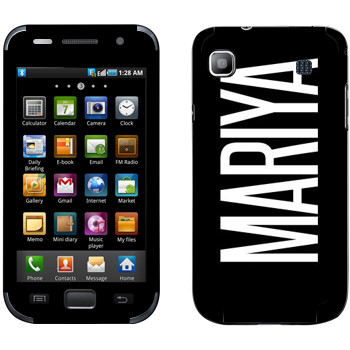   «Mariya»   Samsung Galaxy S