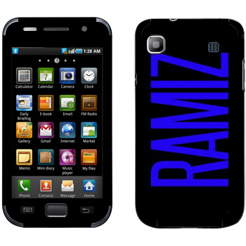   «Ramiz»   Samsung Galaxy S