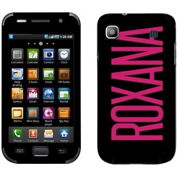   «Roxana»   Samsung Galaxy S