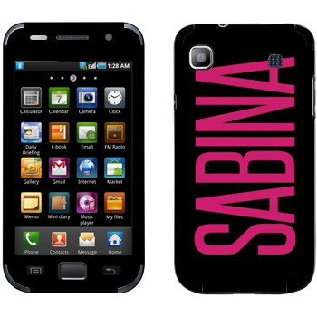  «Sabina»   Samsung Galaxy S