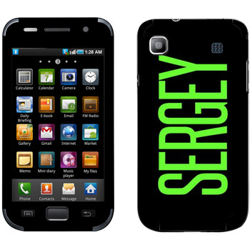   «Sergey»   Samsung Galaxy S