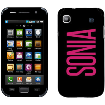   «Sonia»   Samsung Galaxy S