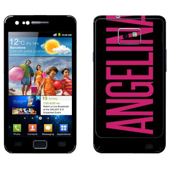   «Angelina»   Samsung Galaxy S2
