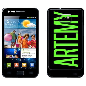   «Artemy»   Samsung Galaxy S2