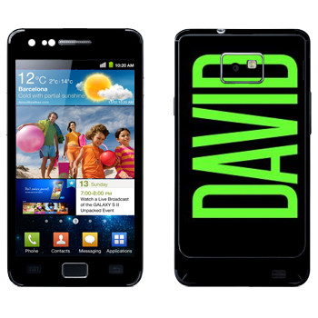   «David»   Samsung Galaxy S2