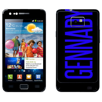   «Gennady»   Samsung Galaxy S2