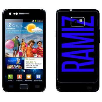   «Ramiz»   Samsung Galaxy S2