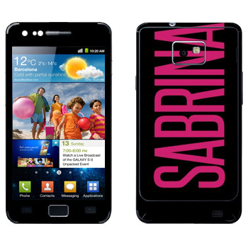  «Sabrina»   Samsung Galaxy S2