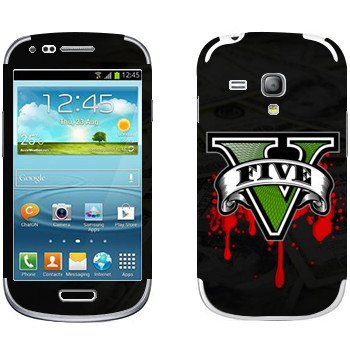   «GTA 5 - logo blood»   Samsung Galaxy S3 Mini
