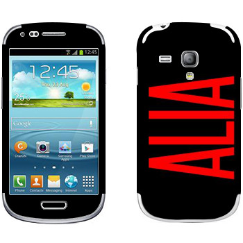   «Alia»   Samsung Galaxy S3 Mini
