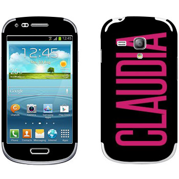   «Claudia»   Samsung Galaxy S3 Mini