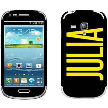   «Julia»   Samsung Galaxy S3 Mini