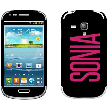   «Sonia»   Samsung Galaxy S3 Mini