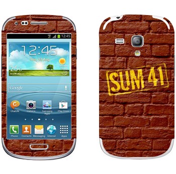   «- Sum 41»   Samsung Galaxy S3 Mini