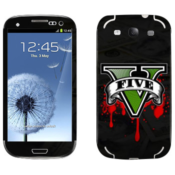   «GTA 5 - logo blood»   Samsung Galaxy S3