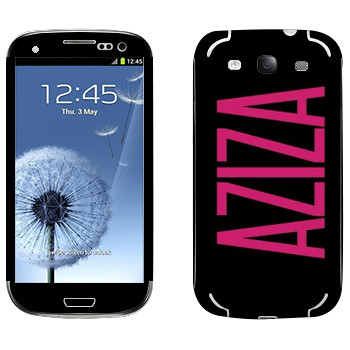   «Aziza»   Samsung Galaxy S3
