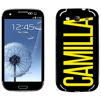   «Camilla»   Samsung Galaxy S3