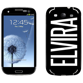   «Elvira»   Samsung Galaxy S3