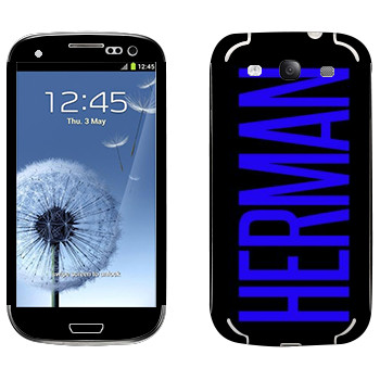   «Herman»   Samsung Galaxy S3