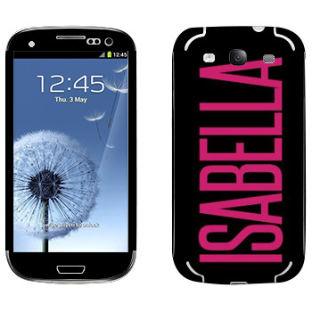   «Isabella»   Samsung Galaxy S3