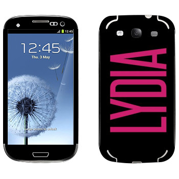   «Lydia»   Samsung Galaxy S3