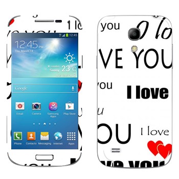   «I Love You -   »   Samsung Galaxy S4 Mini Duos