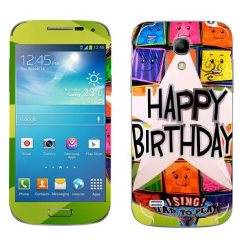   «  Happy birthday»   Samsung Galaxy S4 Mini Duos