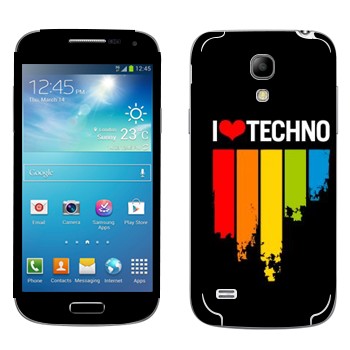   «I love techno»   Samsung Galaxy S4 Mini Duos